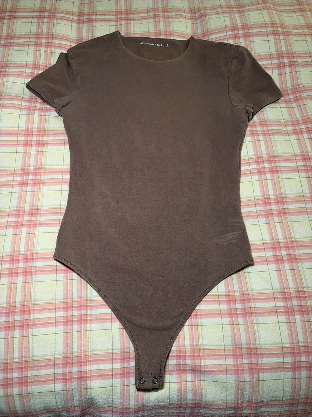 Abercrombie & Fitch Basic Brown Bodysuit